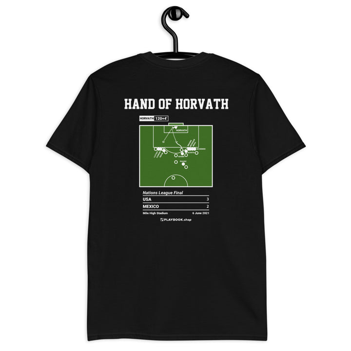USMNT Greatest Goals T-shirt: Hand of Horvath (2021)