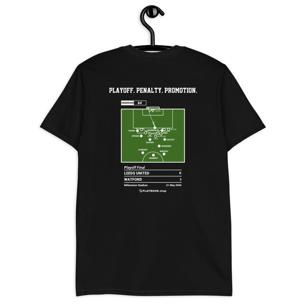 Watford Greatest Goals T-shirt: Playoff. Penalty. Promotion. (2006)