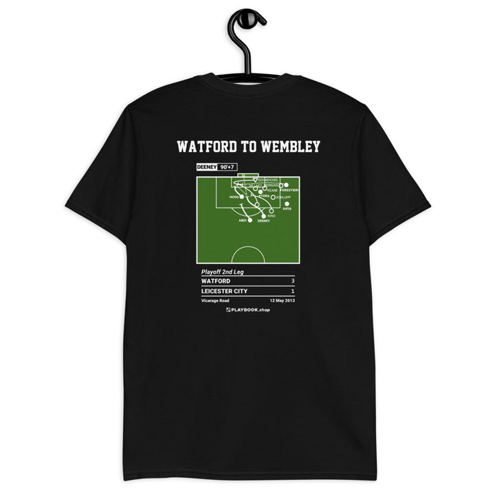 Watford Greatest Goals T-shirt: Watford to Wembley (2013)