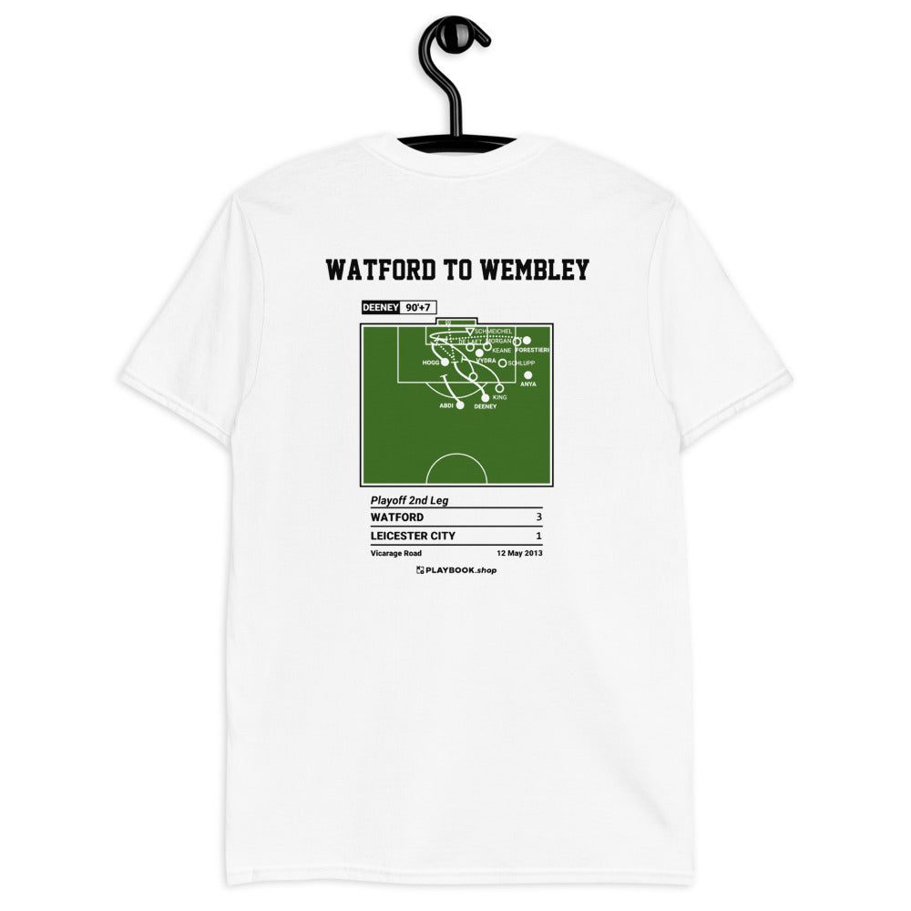 Watford Greatest Goals T-shirt: Watford to Wembley (2013)
