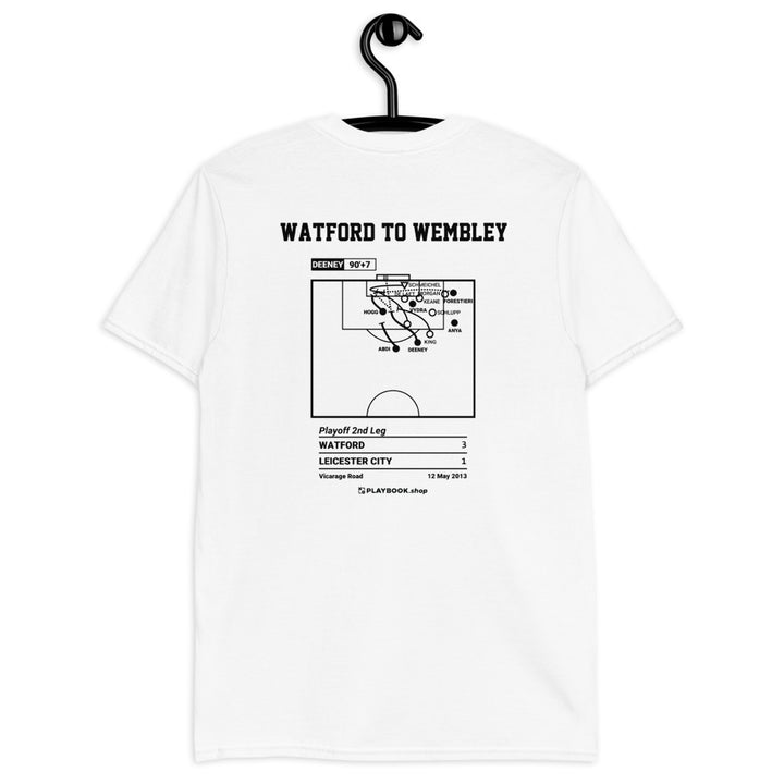 Watford Greatest Goals T-shirt: Watford to Wembley (2013)