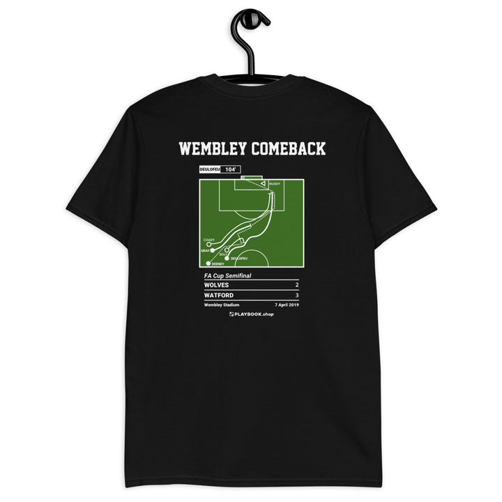 Watford Greatest Goals T-shirt: Wembley Comeback (2019)