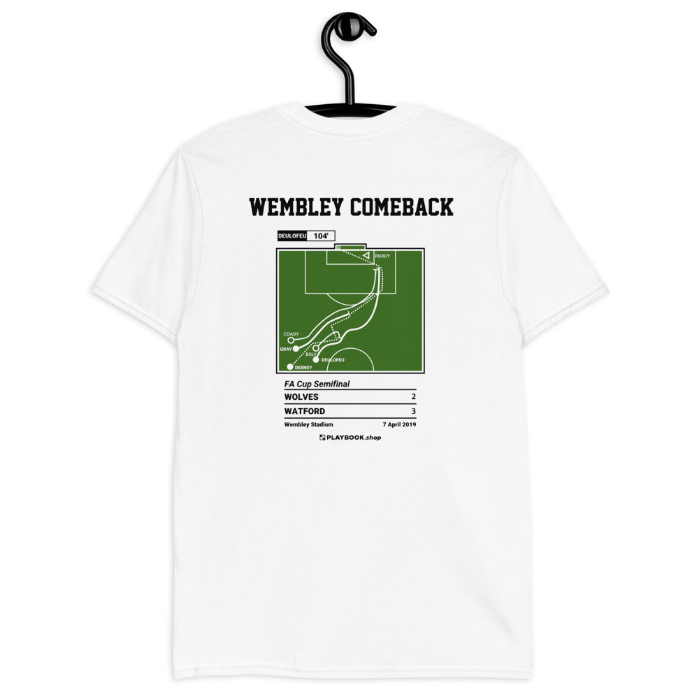 Watford Greatest Goals T-shirt: Wembley Comeback (2019)