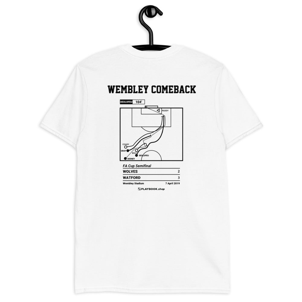 Watford Greatest Goals T-shirt: Wembley Comeback (2019)