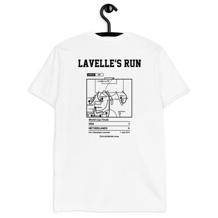 USWNT Greatest Goals T-shirt: Lavelle's Run (2019)