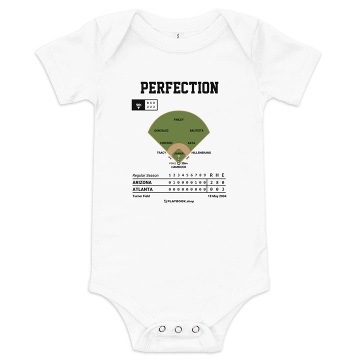 Greatest Arizona Diamondbacks Plays Baby Bodysuit: Perfection (2004)