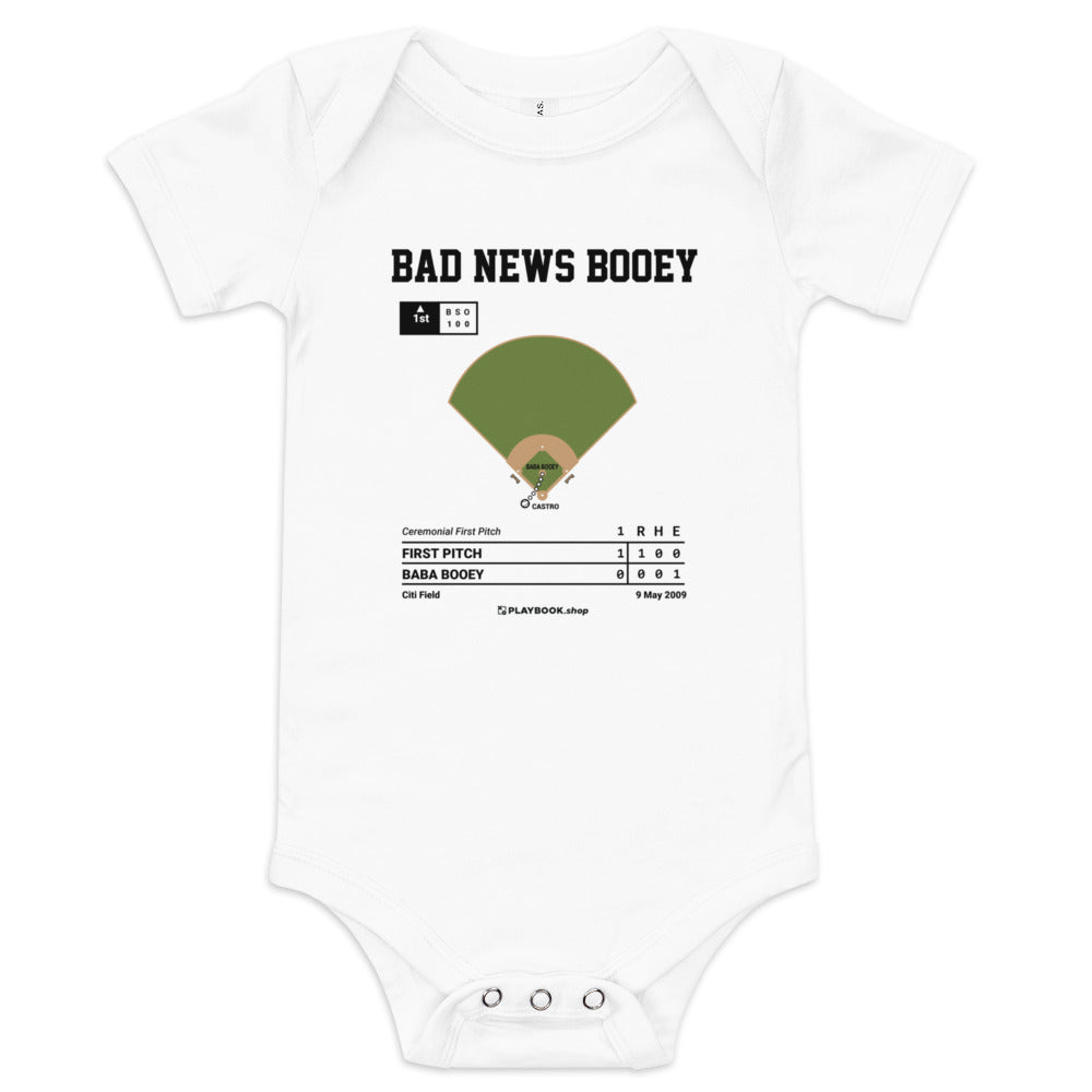 Greatest  Plays Baby Bodysuit: Bad News Booey (2009)
