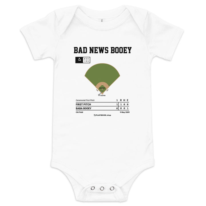 Greatest  Plays Baby Bodysuit: Bad News Booey (2009)