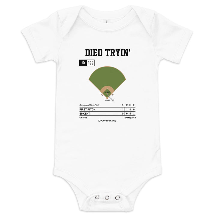 Greatest  Plays Baby Bodysuit: Died Tryin' (2014)