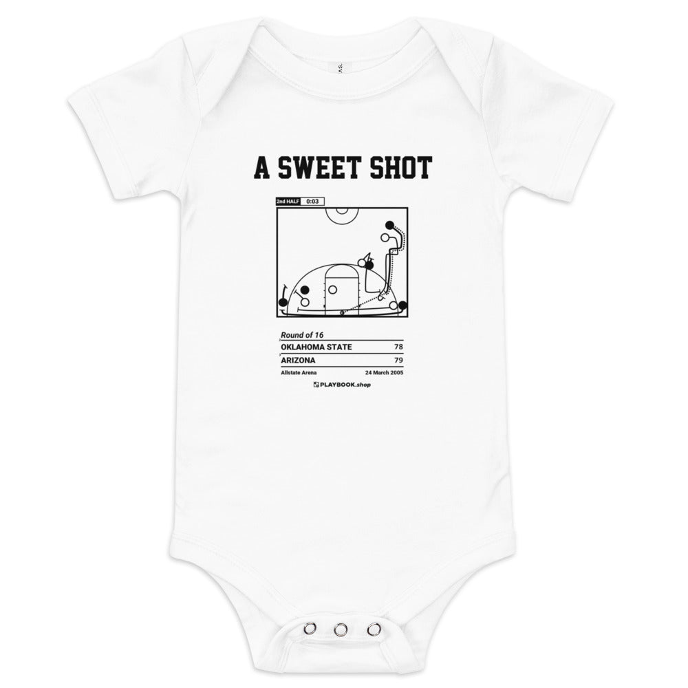 Greatest Arizona Basketball Plays Baby Bodysuit: A sweet shot (2005)