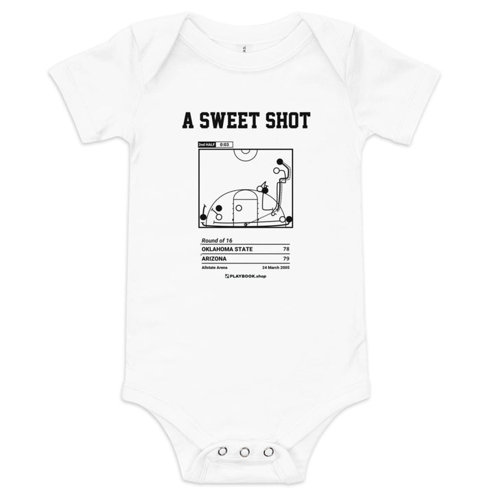 Greatest Arizona Basketball Plays Baby Bodysuit: A sweet shot (2005)