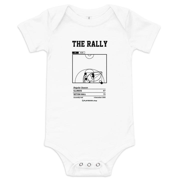 Greatest Illinois Basketball Plays Baby Bodysuit: The Rally (2000)