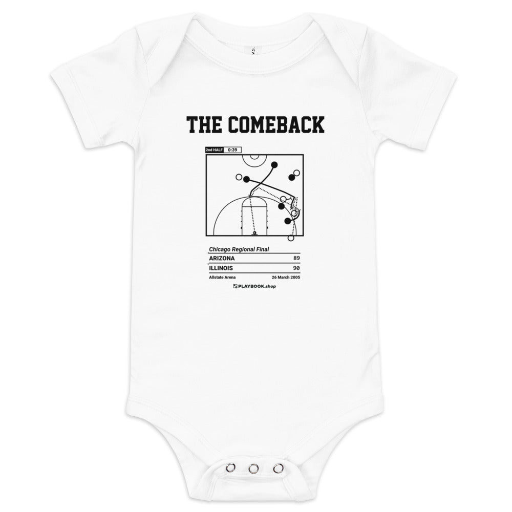Greatest Illinois Basketball Plays Baby Bodysuit: The Comeback (2005)