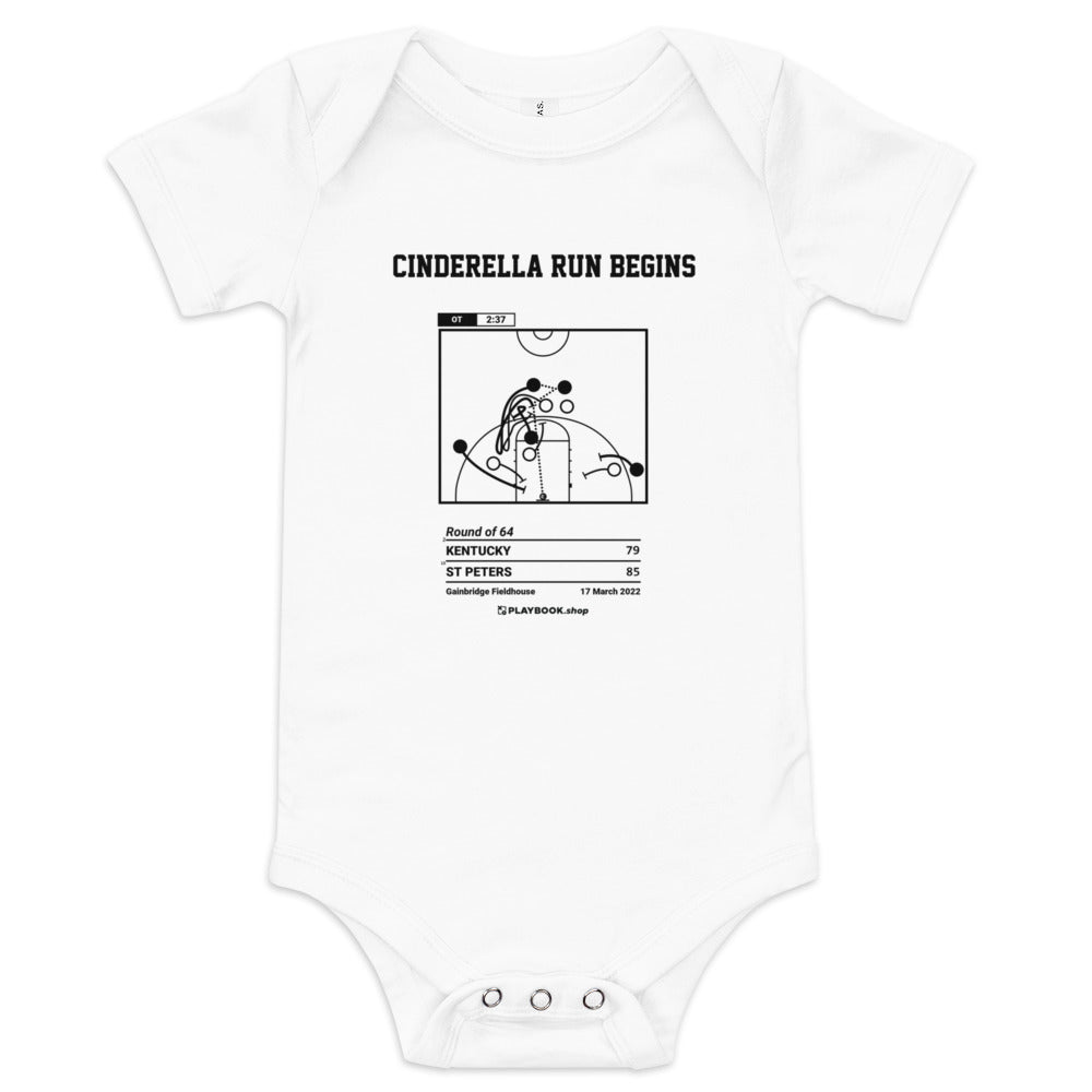 Greatest St. Peter's Basketball Plays Baby Bodysuit: Cinderella run begins (2022)