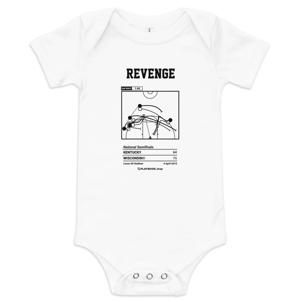Greatest Wisconsin Basketball Plays Baby Bodysuit: Revenge (2015)