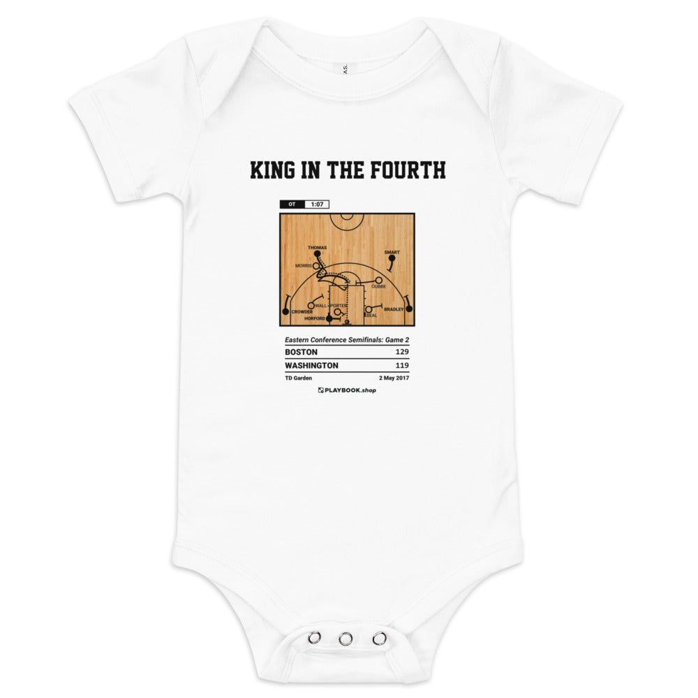 Greatest Boston Celtics Plays Baby Bodysuit: King in the Fourth (2017)