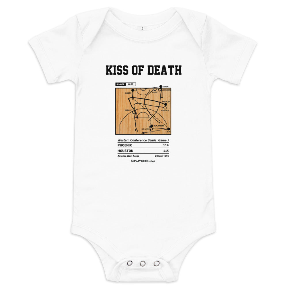 Greatest Houston Rockets Plays Baby Bodysuit: Kiss of Death (1995)
