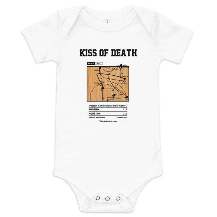 Greatest Houston Rockets Plays Baby Bodysuit: Kiss of Death (1995)