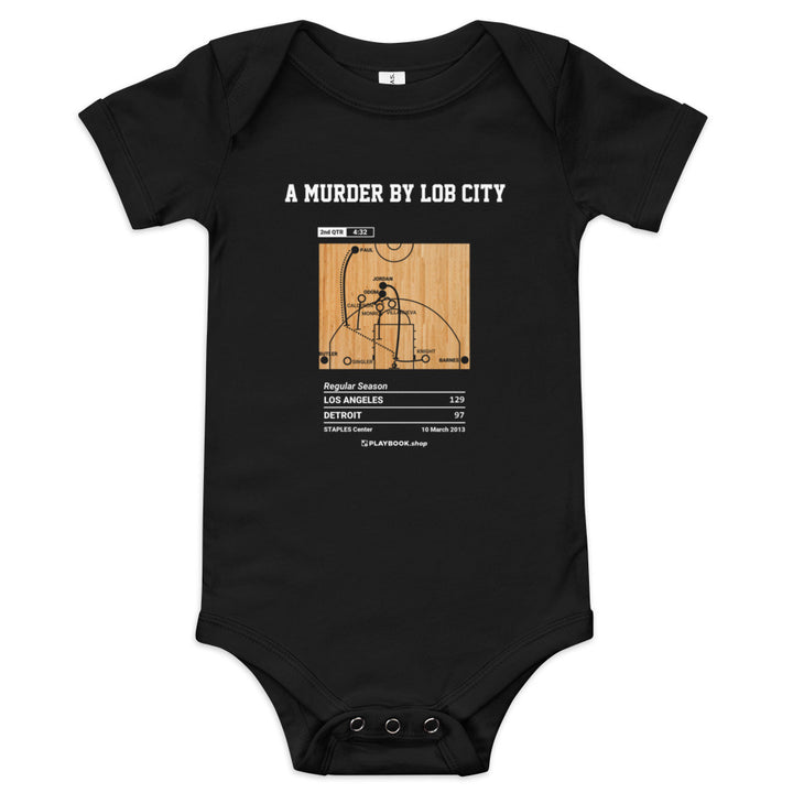 Greatest LA Clippers Plays Baby Bodysuit: A murder by Lob City (2013)