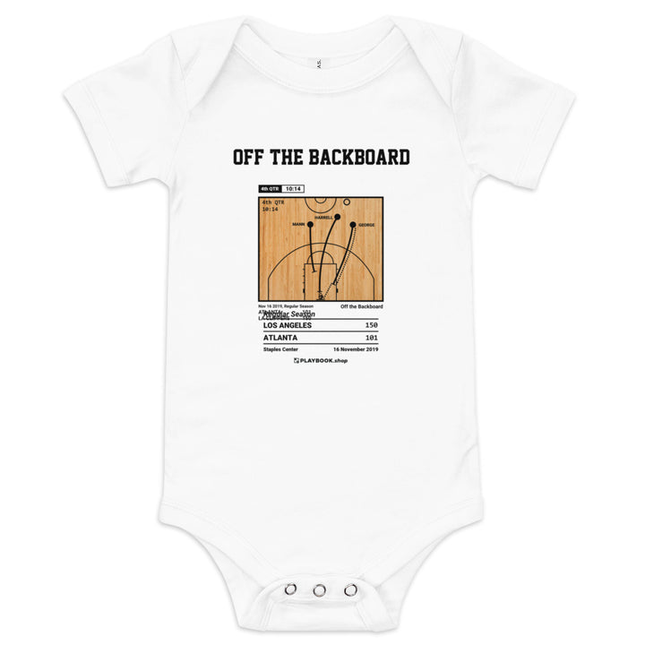 Greatest LA Clippers Plays Baby Bodysuit: Off the Backboard (2019)
