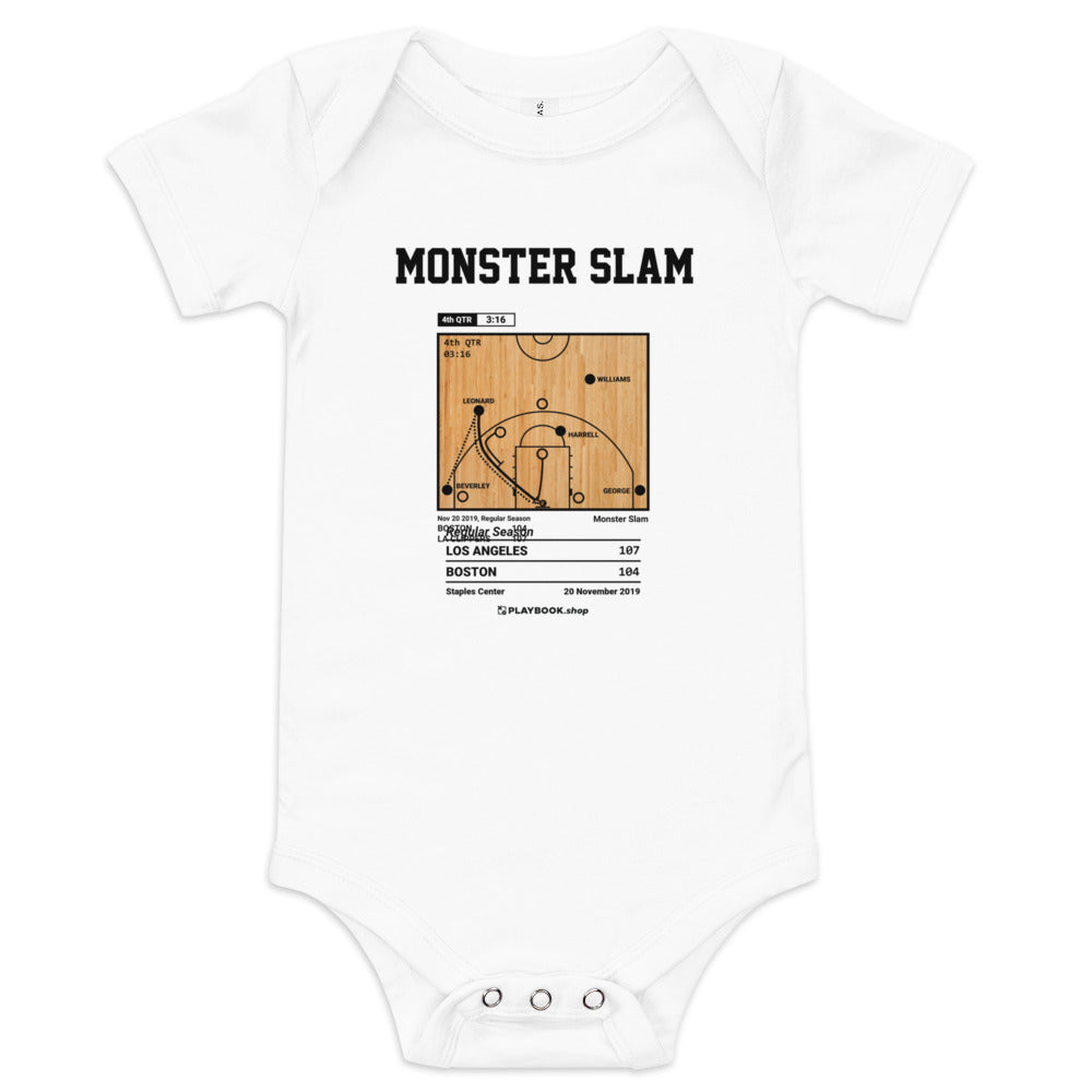 Greatest LA Clippers Plays Baby Bodysuit: Monster Slam (2019)