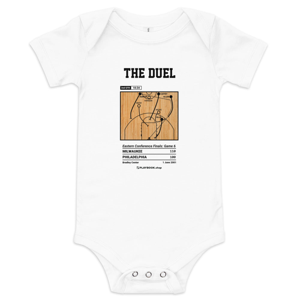 Greatest Milwaukee Bucks Plays Baby Bodysuit: The Duel (2001)