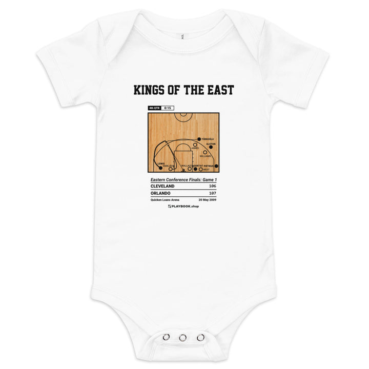 Greatest Orlando Magic Plays Baby Bodysuit: Kings of the East (2009)