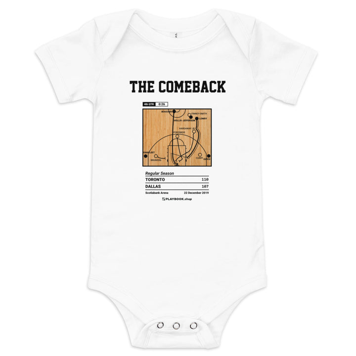 Greatest Toronto Raptors Plays Baby Bodysuit: The Comeback (2019)