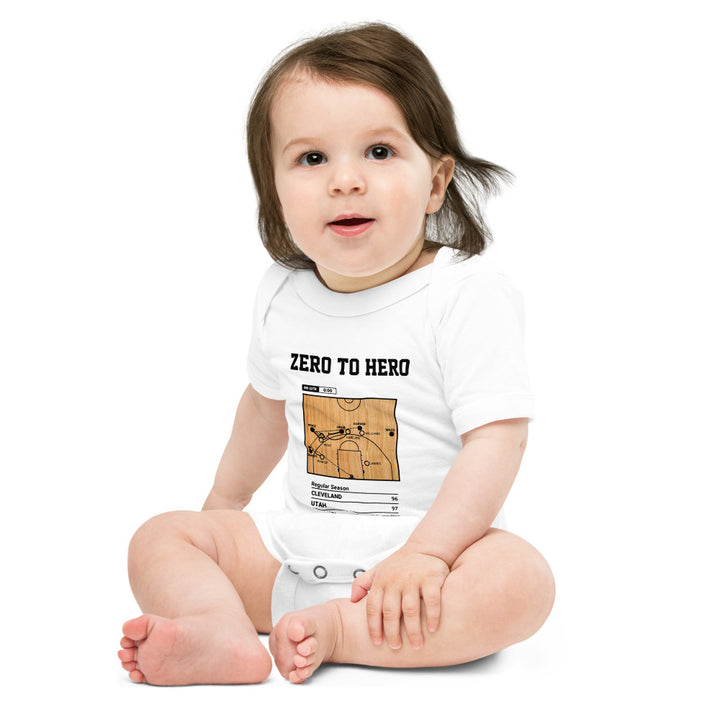 Greatest Utah Jazz Plays Baby Bodysuit: Zero to hero (2010)