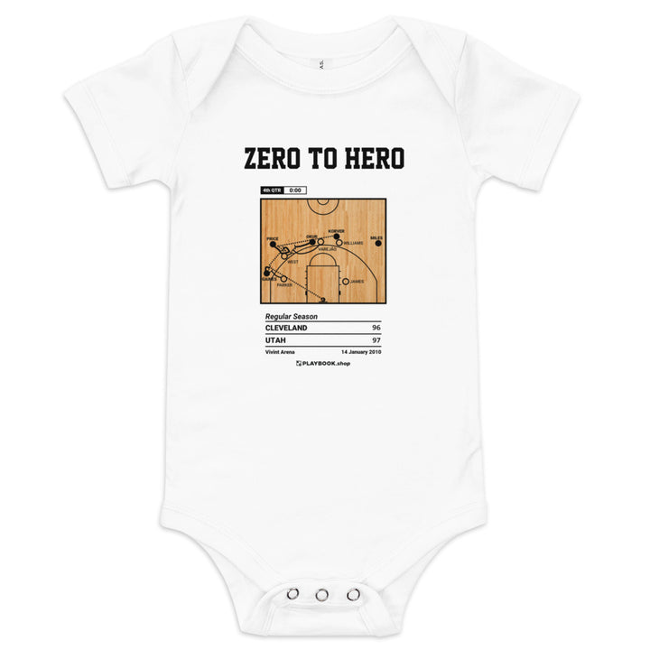 Greatest Utah Jazz Plays Baby Bodysuit: Zero to hero (2010)