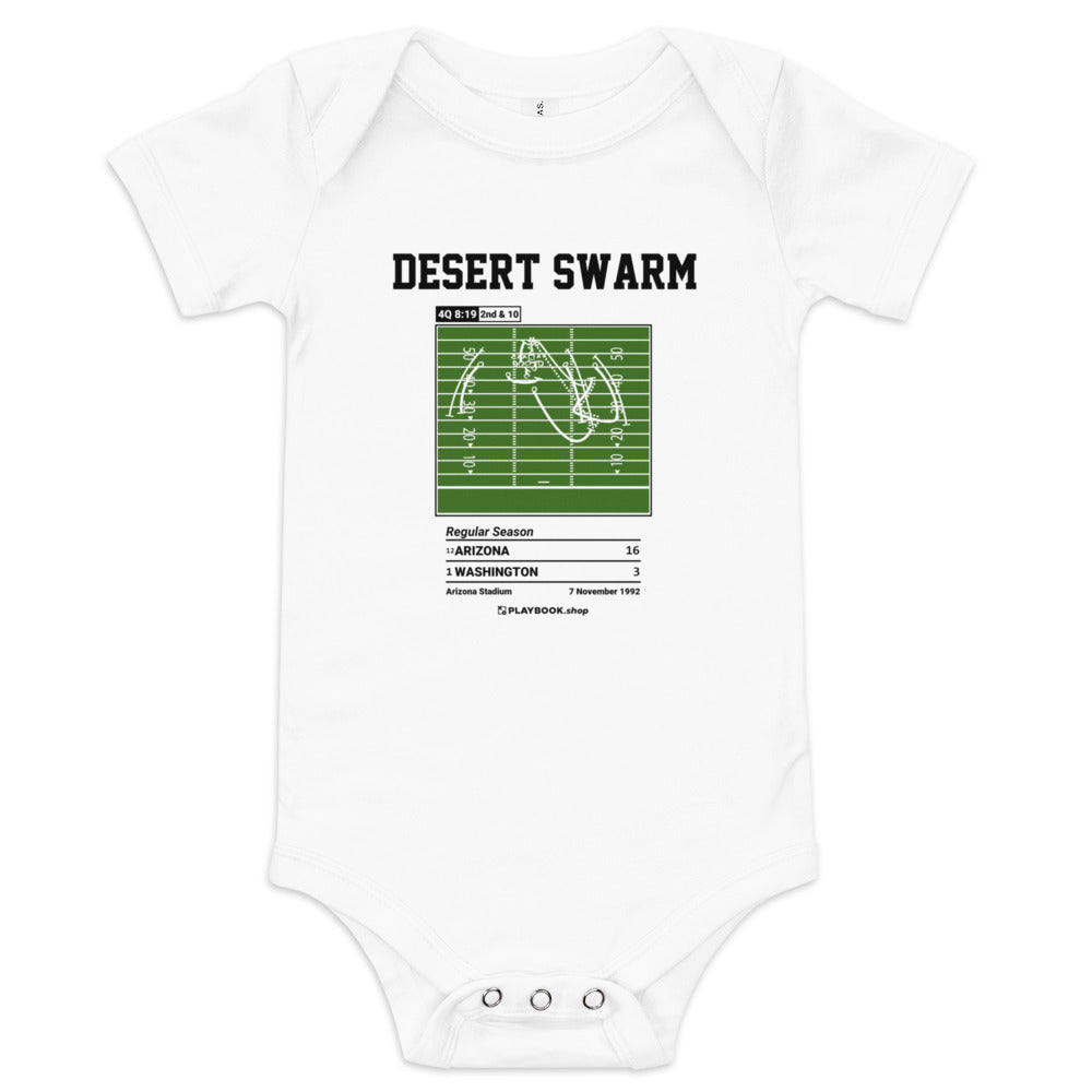 Greatest Arizona Football Plays Baby Bodysuit: Desert swarm (1992)