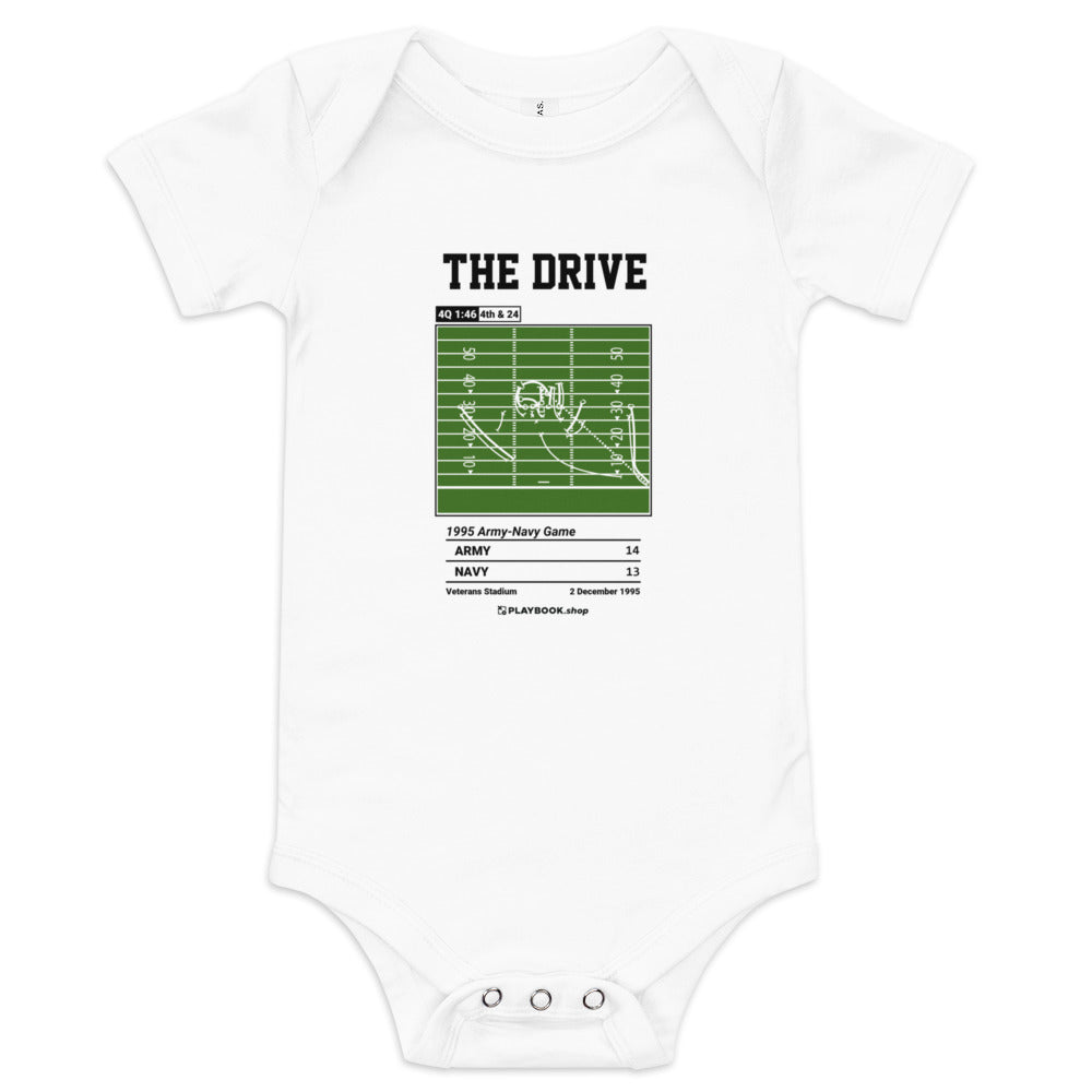 Greatest Army Football Plays Baby Bodysuit: The Drive (1995)