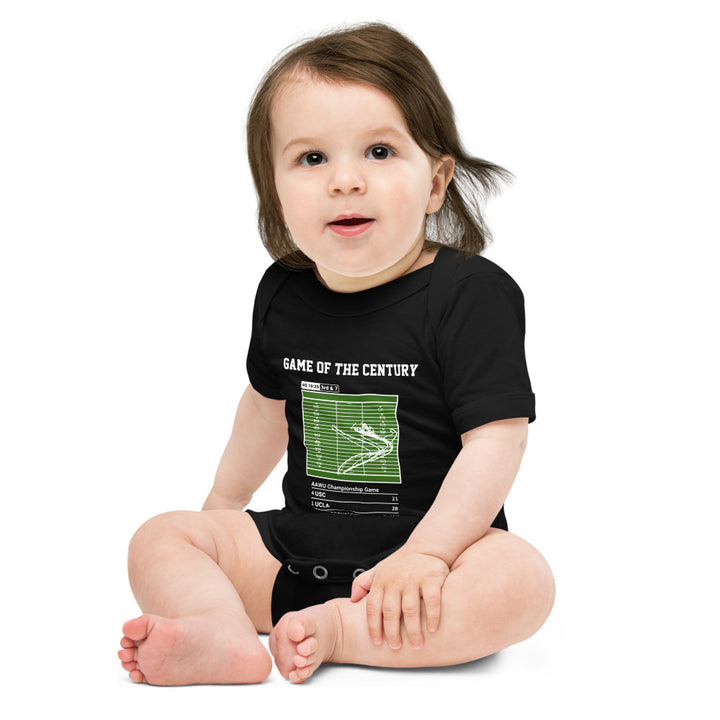 Greatest USC Football Plays Baby Bodysuit: Game of the Century (1967)