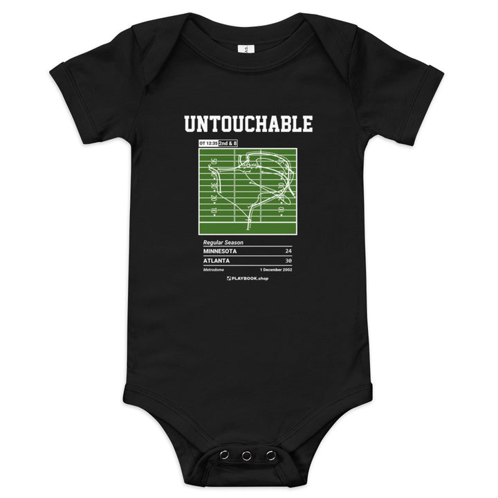 Greatest Atlanta Falcons Plays Baby Bodysuit: Untouchable (2002)