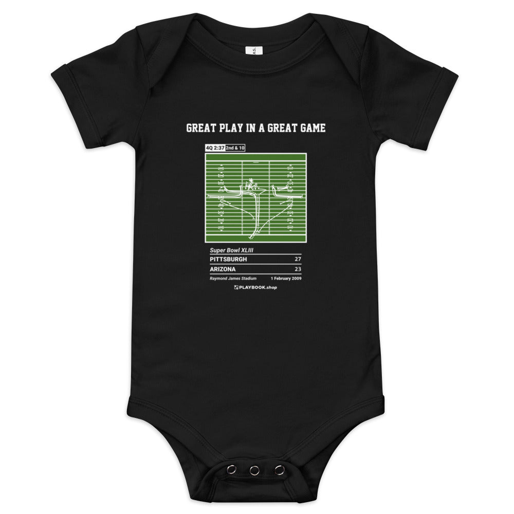 Greatest Arizona Cardinals Plays Baby Bodysuit: Great play in a great game (2009)