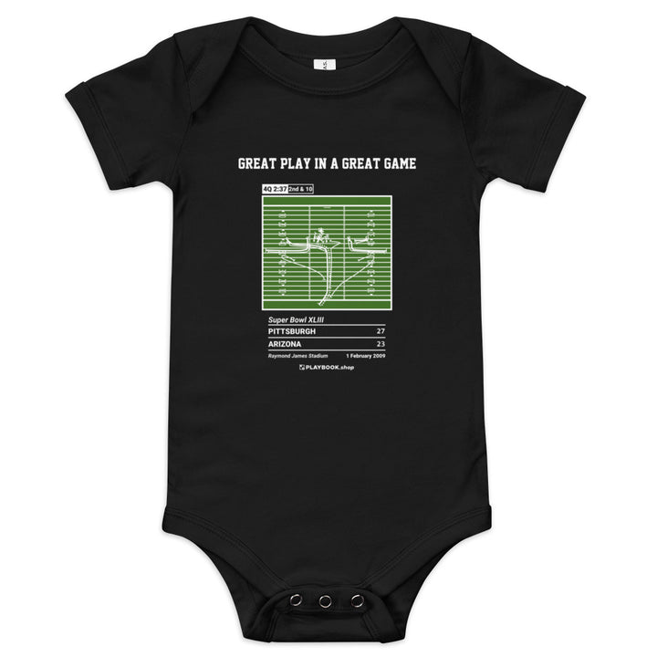 Greatest Arizona Cardinals Plays Baby Bodysuit: Great play in a great game (2009)
