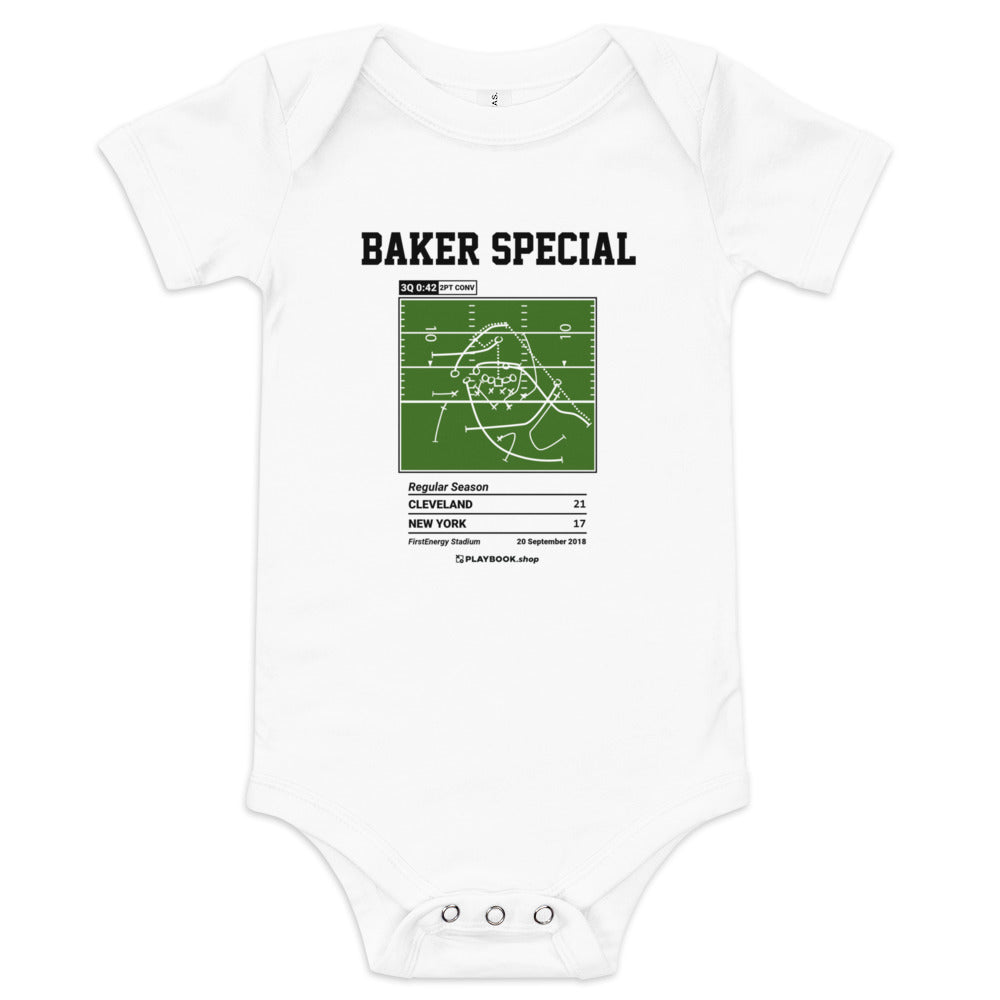 Greatest Cleveland Browns Plays Baby Bodysuit: Baker Special (2018)