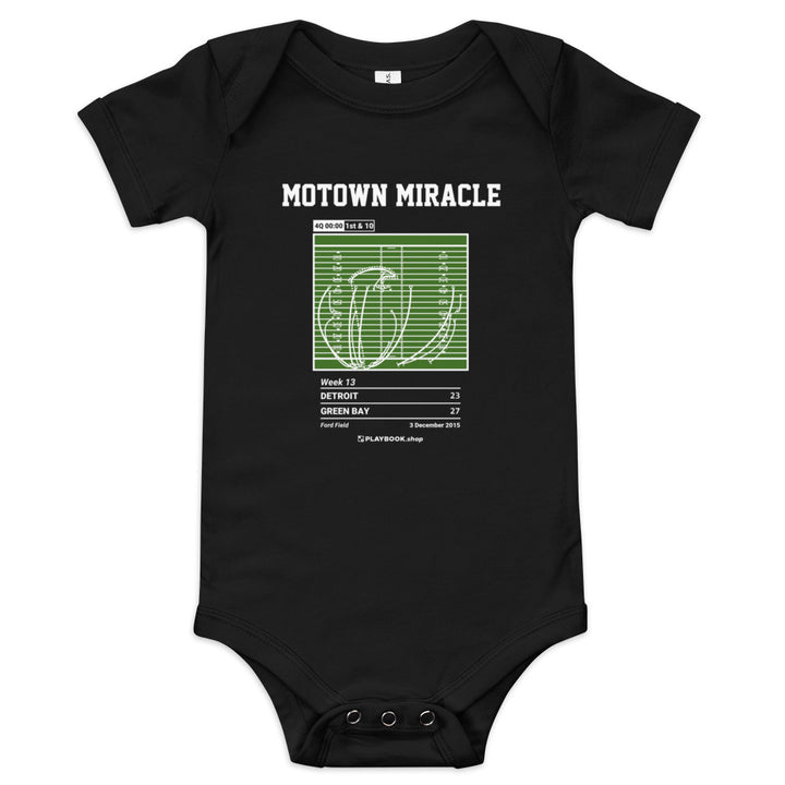 Greatest Green Bay Packers Plays Baby Bodysuit: Motown Miracle (2015)