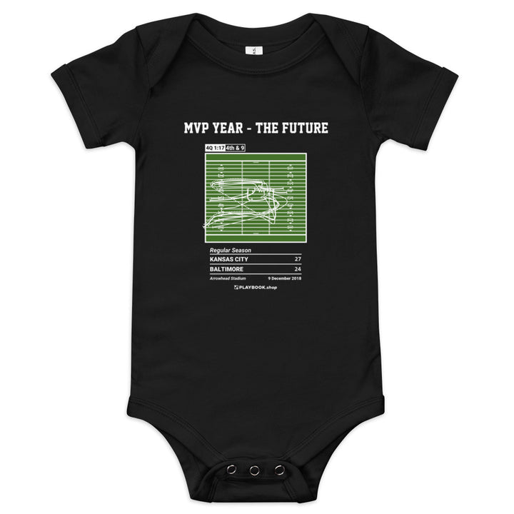 Greatest Kansas City Chiefs Plays Baby Bodysuit: MVP Year - The Future (2018)