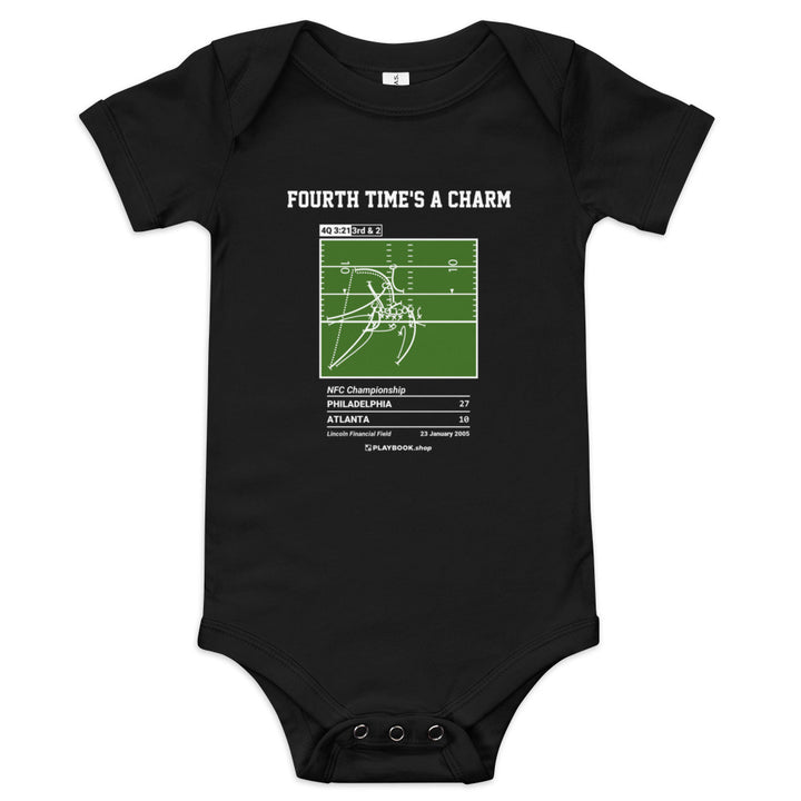 Greatest Philadelphia Eagles Plays Baby Bodysuit: Fourth time's a charm (2005)