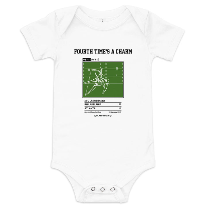 Greatest Philadelphia Eagles Plays Baby Bodysuit: Fourth time's a charm (2005)