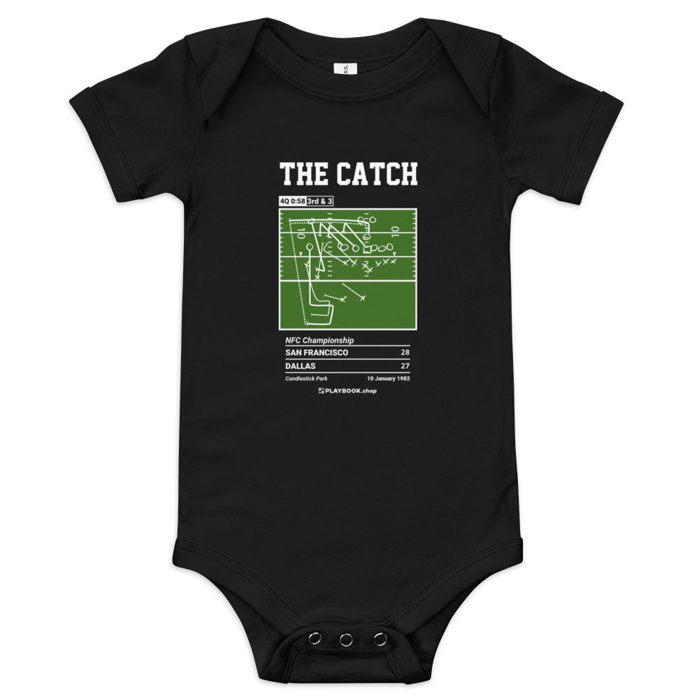 Greatest San Francisco 49ers Plays Baby Bodysuit: The Catch (1982)