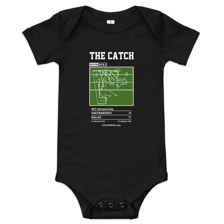 Greatest San Francisco 49ers Plays Baby Bodysuit: The Catch (1982)