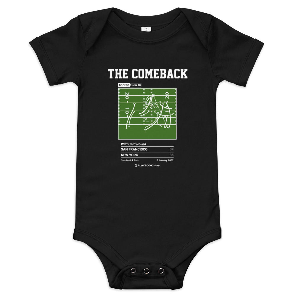 Greatest San Francisco 49ers Plays Baby Bodysuit: The Comeback (2002)