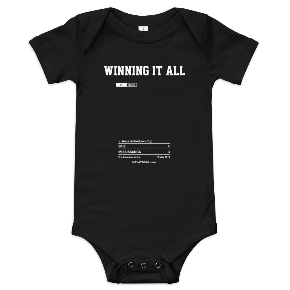 Greatest Anaheim Ducks Goals Baby Bodysuit: Winning it all (2017)