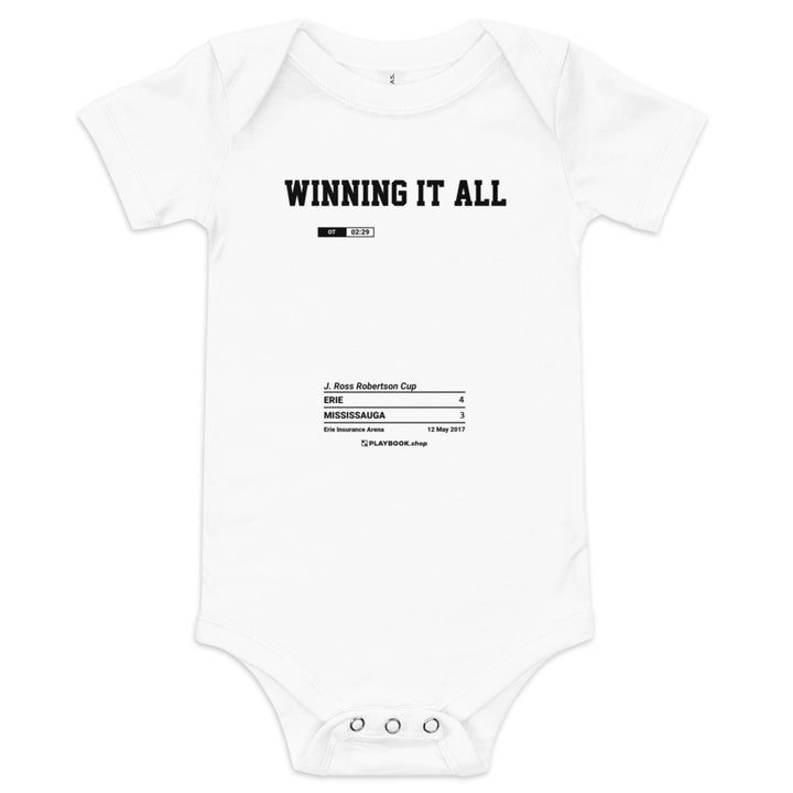 Greatest Anaheim Ducks Goals Baby Bodysuit: Winning it all (2017)