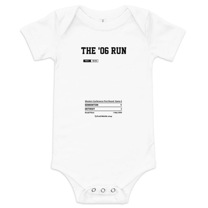 Greatest Edmonton Oilers Goals Baby Bodysuit: The '06 Run (2006)