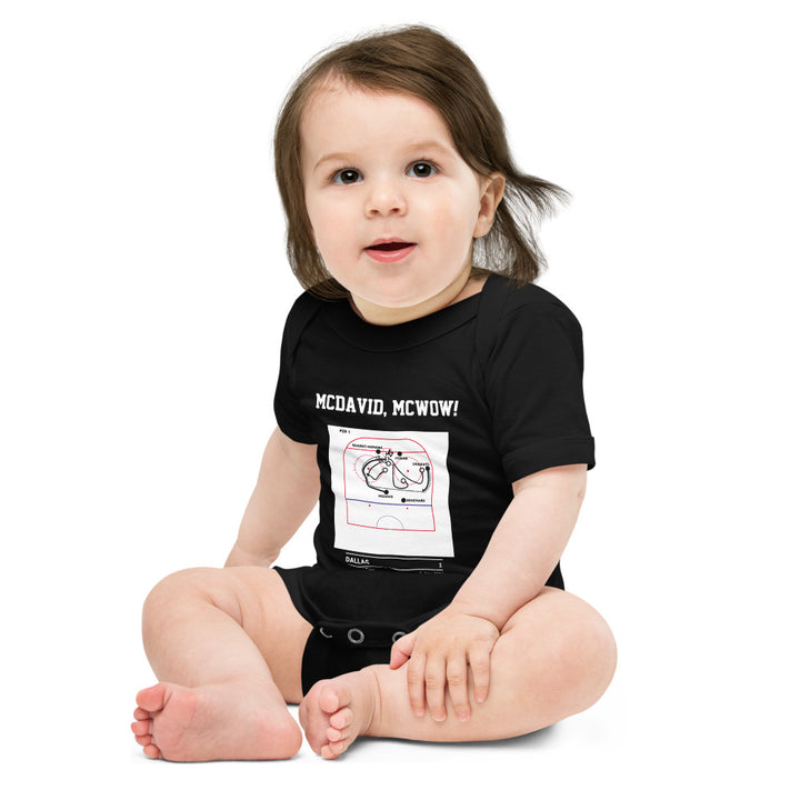 Greatest Edmonton Oilers Goals Baby Bodysuit: McDavid, McWow!  (2024)