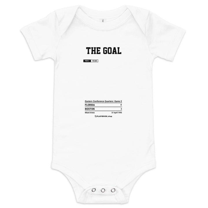 Greatest Florida Panthers Goals Baby Bodysuit: The Goal (1996)