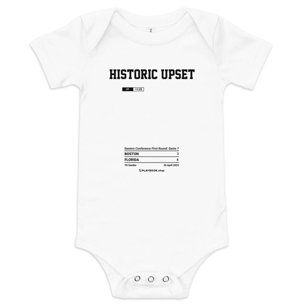 Greatest Florida Panthers Goals Baby Bodysuit: Historic upset (2023)